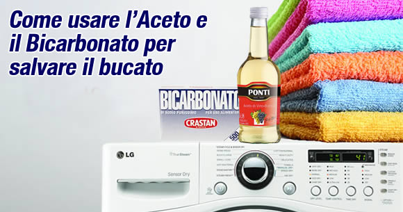Ecco perché puoi e devi fare il bucato solo con aceto e bicarbonato Aceto e bicarbonato