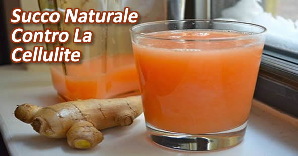 succo naturale contro la cellulite