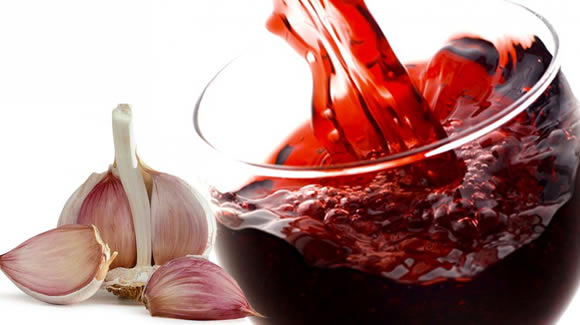aglio vino rosso purificare sangue