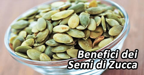 benefici dei semi di zucca