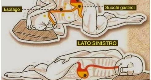 dormire sul lato sinistro