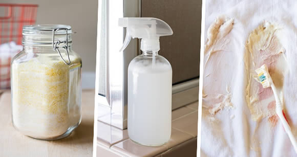 3 productos naturales para la limpieza del hogar