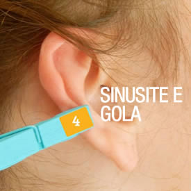 sinusite e gola