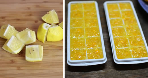 congelare limone