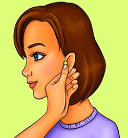 digitopressione orecchio