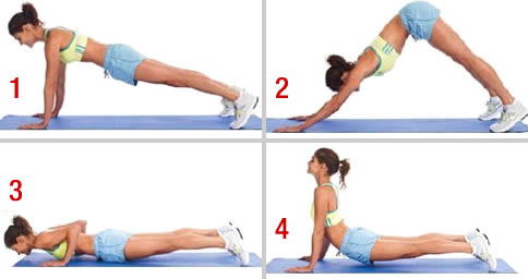 stretching schiena