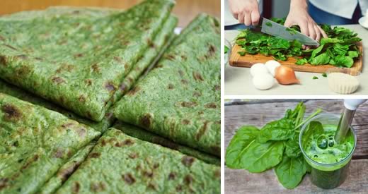 crepes di spinaci