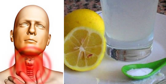 Come alleviare il mal di gola istantaneamente con bicarbonato e limone Bicarbonato come disinfettante