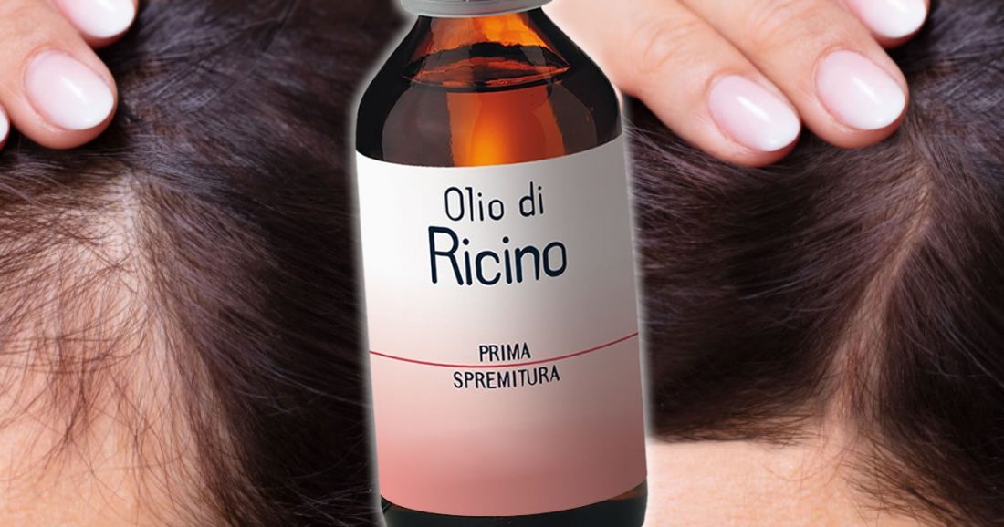 crescita capelli olio di ricino
